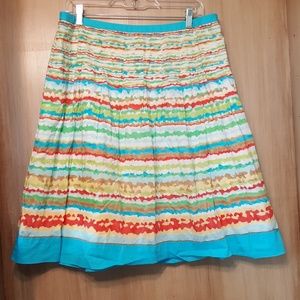 Lined 100% cotton skirts by Talbots (195)